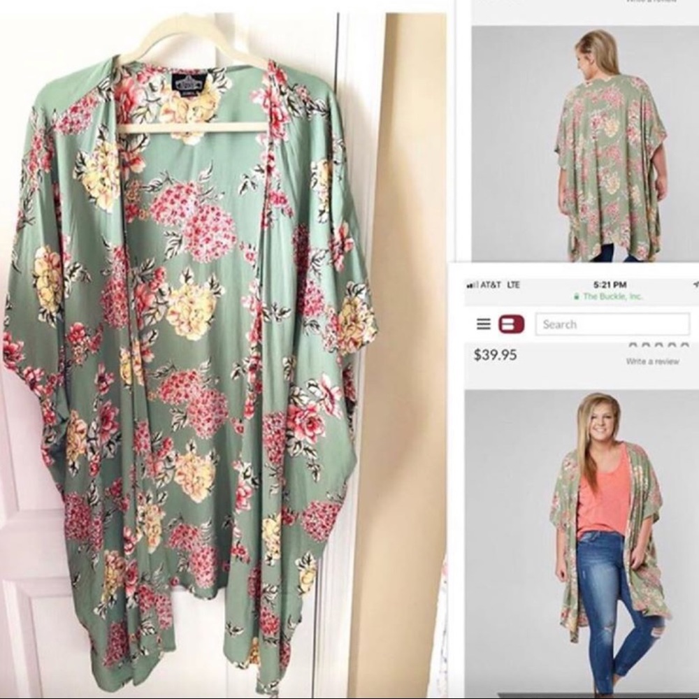 Buckle Angie Floral Kimono